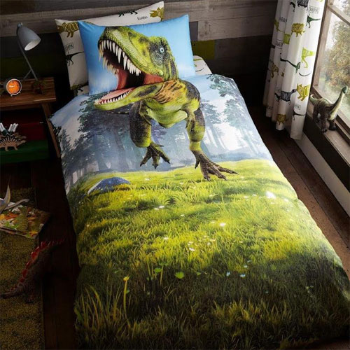Laste voodipesukomplekt Dinosaurus 2-osaline