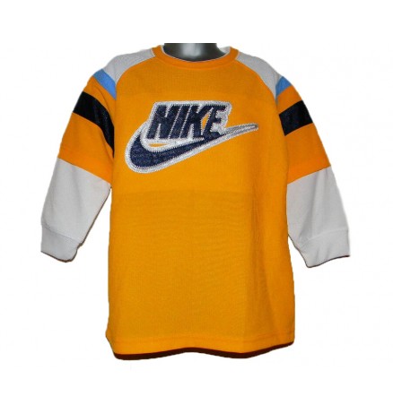 Sportlik pluus Nike'lt kollane, 6a lapsele